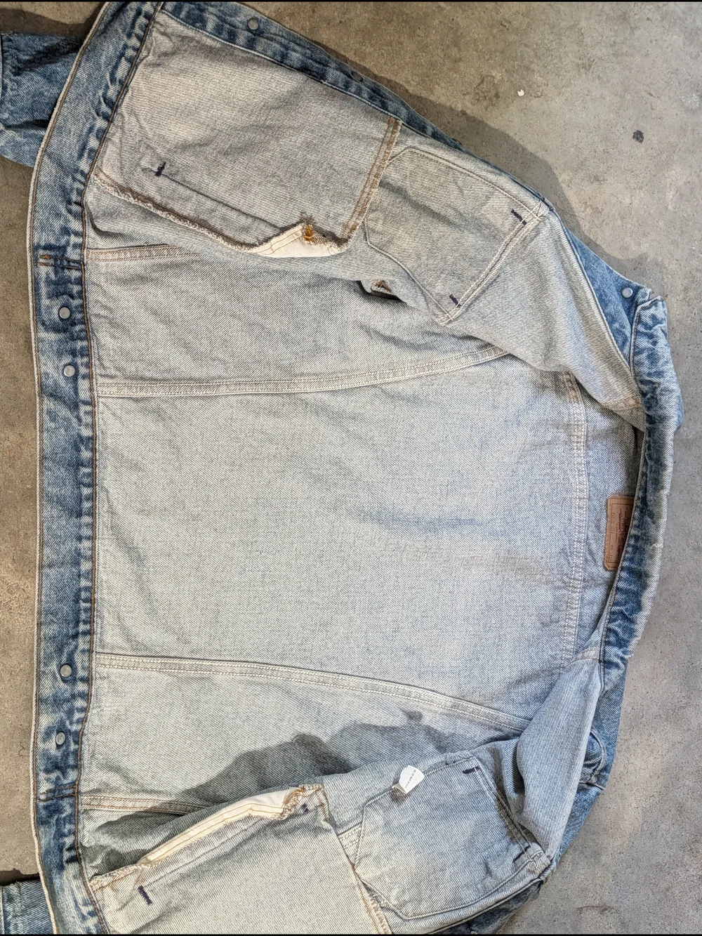 Vintage 1980s Levi's Denim Trucker Jacket Type III USA